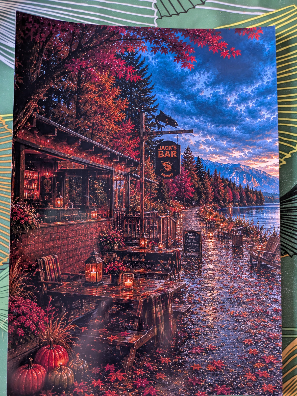Une Soirée chez Jack - Affiche A4