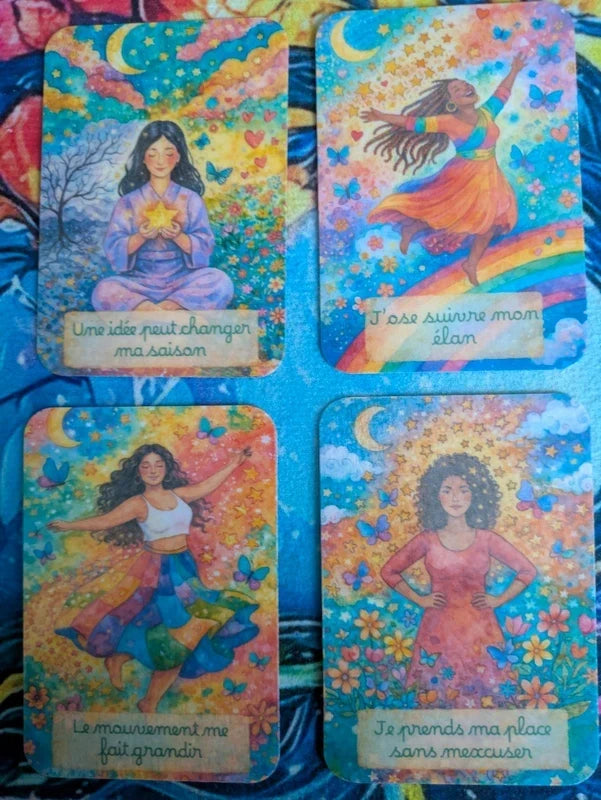 Au Rythme de Mon Chemin - 15 Cartes d'Affirmations
