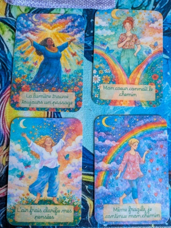 Au Rythme de Mon Chemin - 15 Cartes d'Affirmations