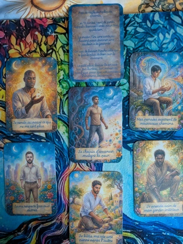 J'avance à mon rythme - "15 Cartes d'Affirmations"