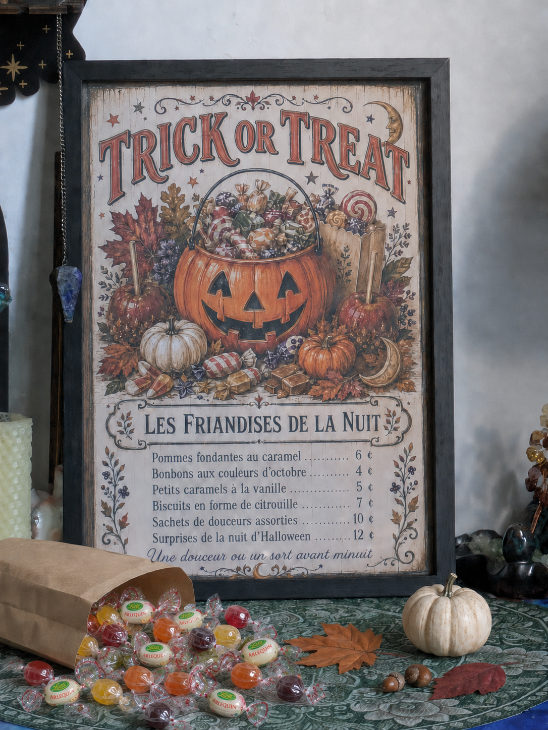 🍂 Collection "Saisons & Saveurs" - affiches vintage A4- illustrations cosy - tirage limité