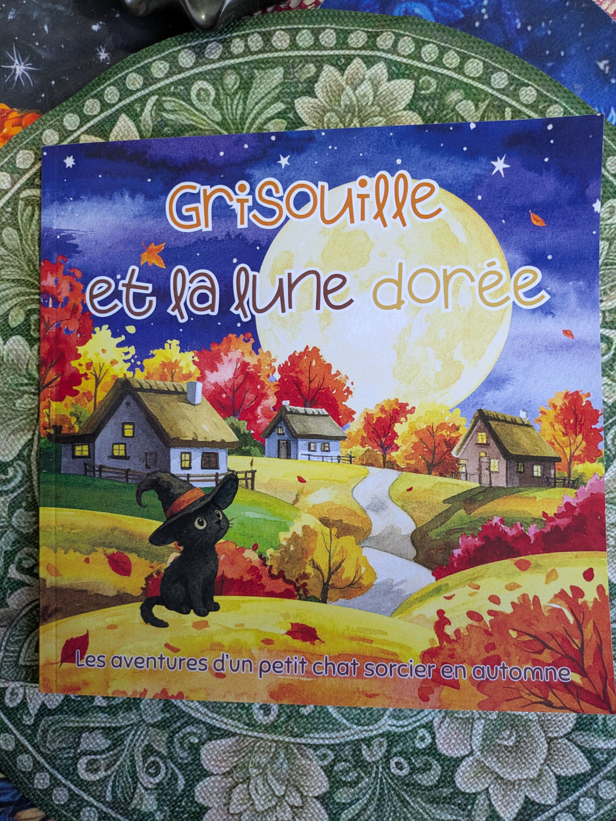 Grisouille et la lune dorée 🐈‍⬛