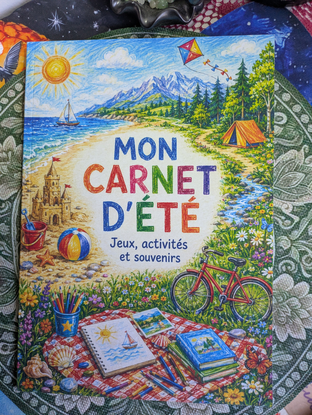 Mon carnet d'été: Jeux, activités et souvenirs