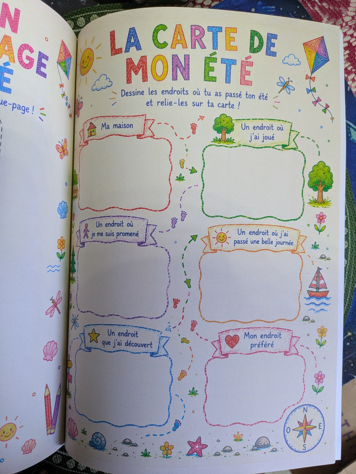 Mon carnet d'été: Jeux, activités et souvenirs