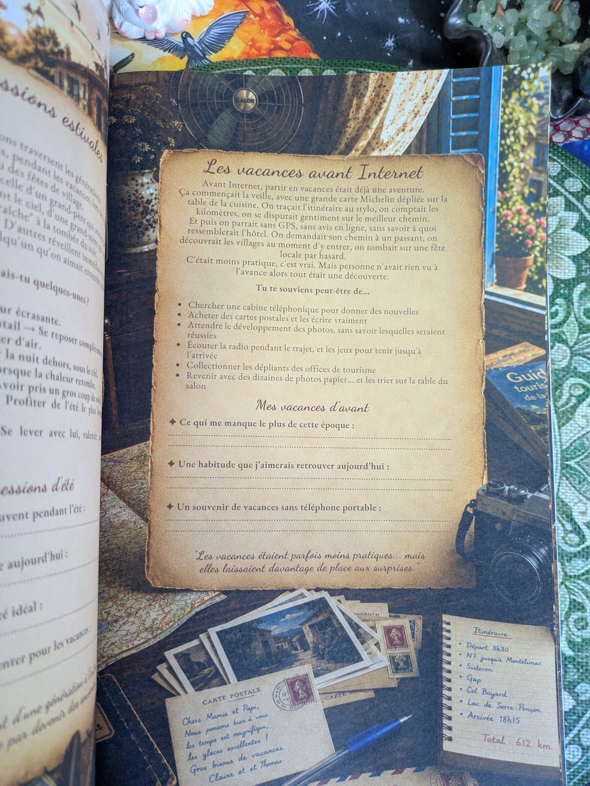 Mon Carnet des Étés Oubliés