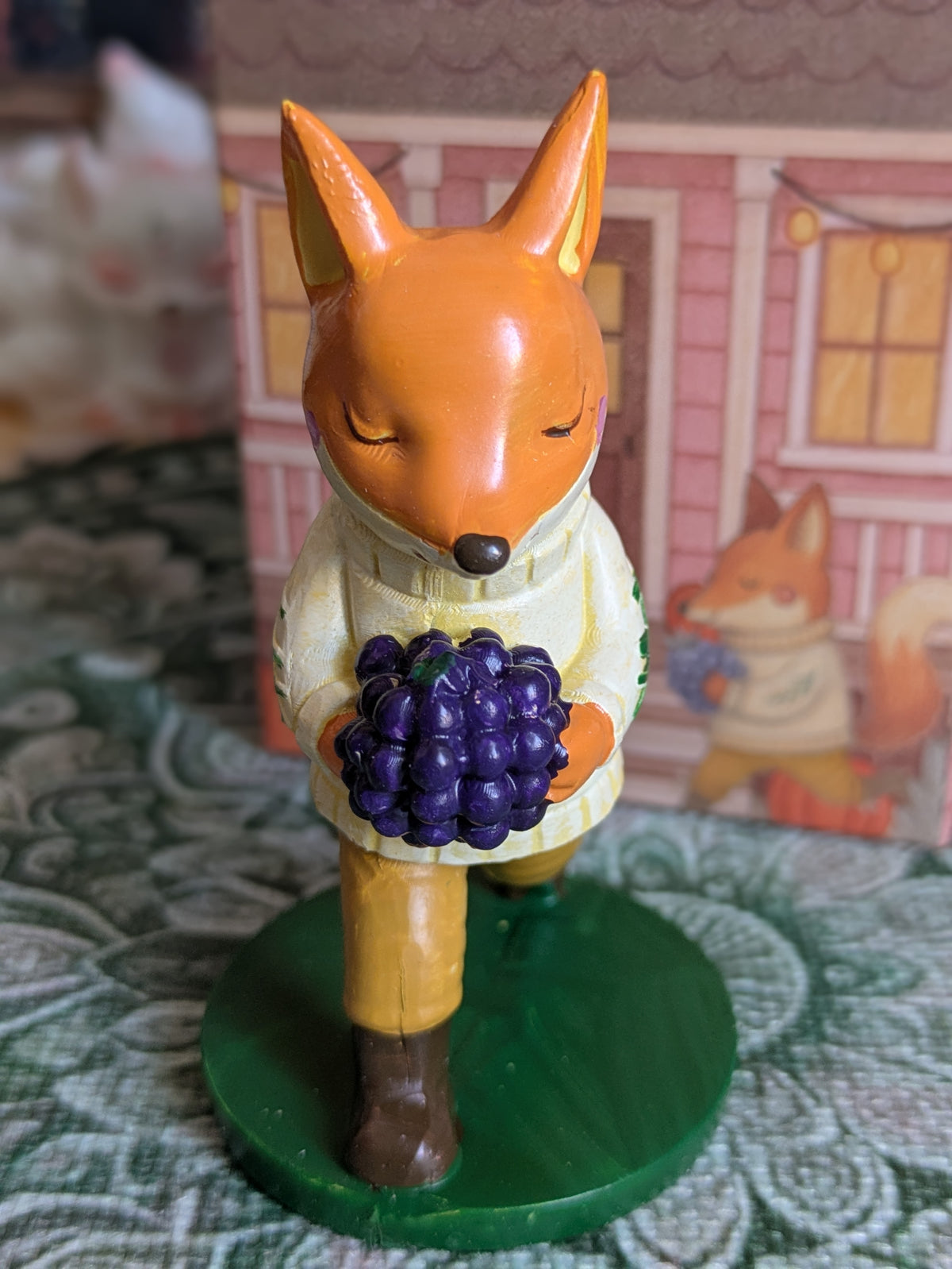 Figurine en Résine "Petits Habitants d'Automne"