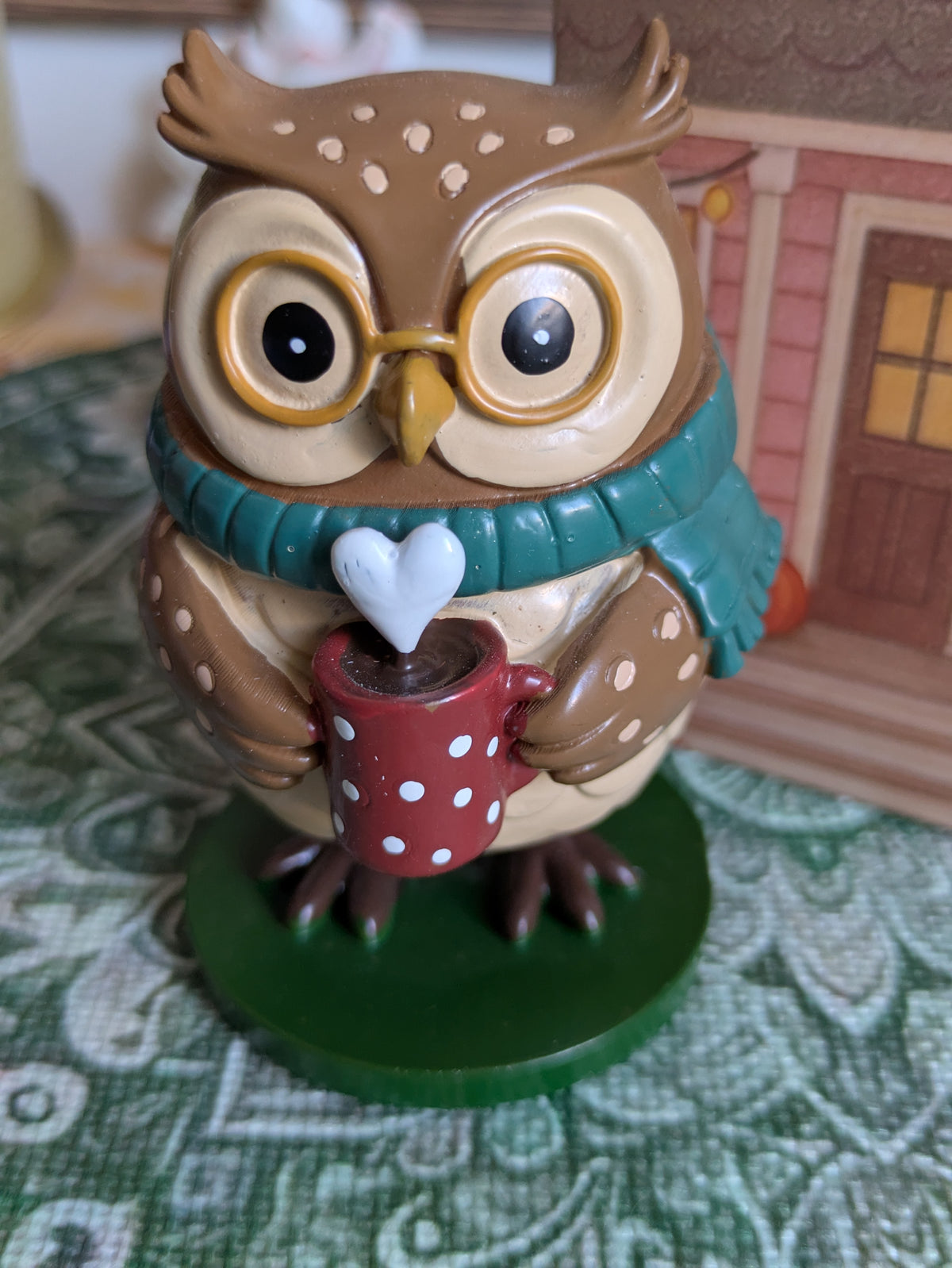 Figurine en Résine "Petits Habitants d'Automne"