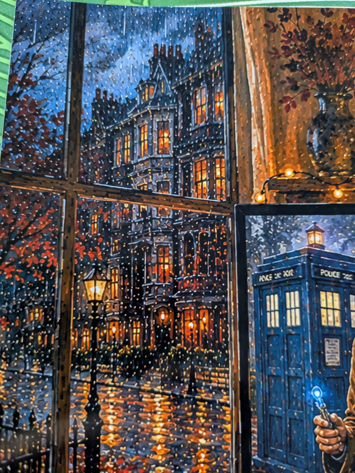 Soirée Pluvieuse à Londres