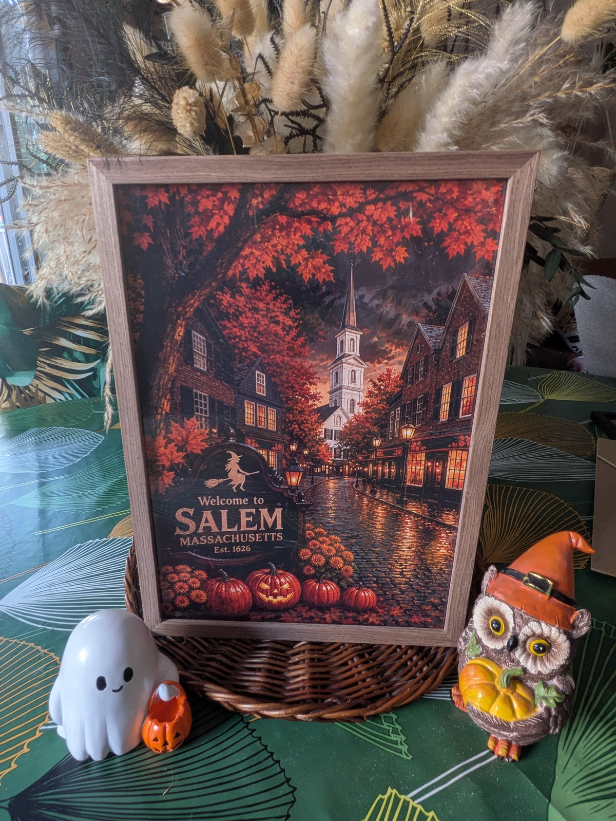 Octobre à Salem - Affiche A4