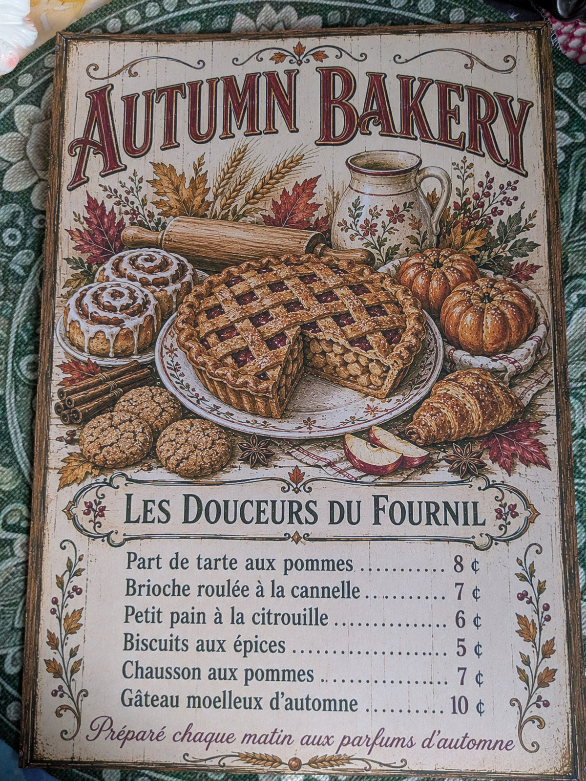 🍂 Collection "Saisons & Saveurs" - affiches vintage A4- illustrations cosy - tirage limité