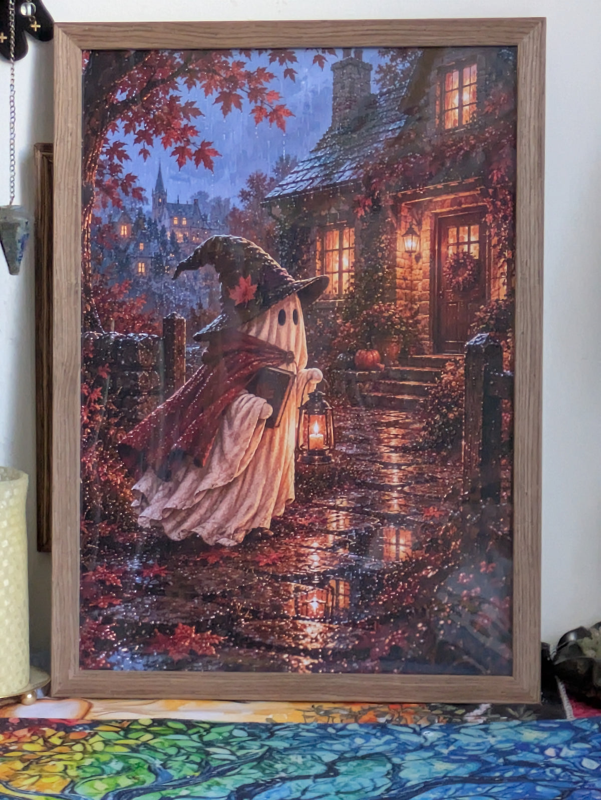 Affiche A4 – La Promenade aux lanternes, fantôme sorcière