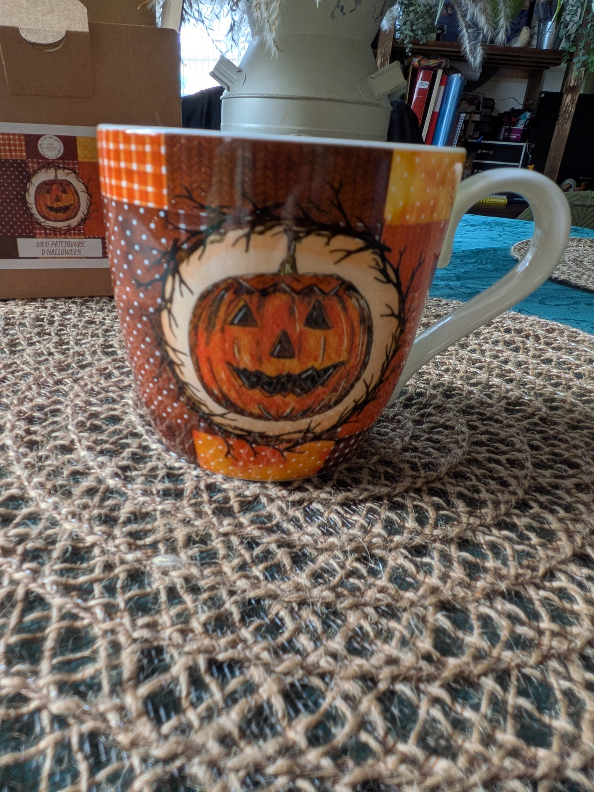 Mug d'Halloween Citrouille de Caro From Woodland