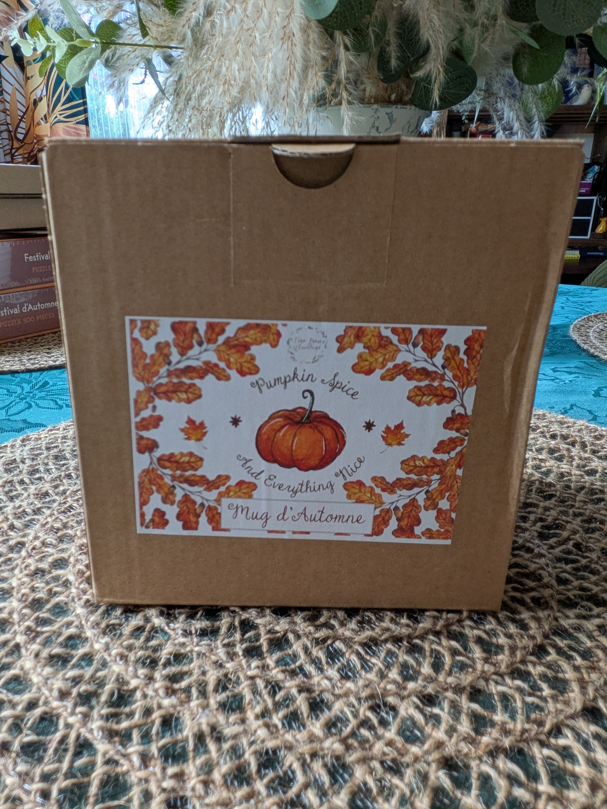 Mug d'Automne « Pumpkin Spice » de Caro From Woodland