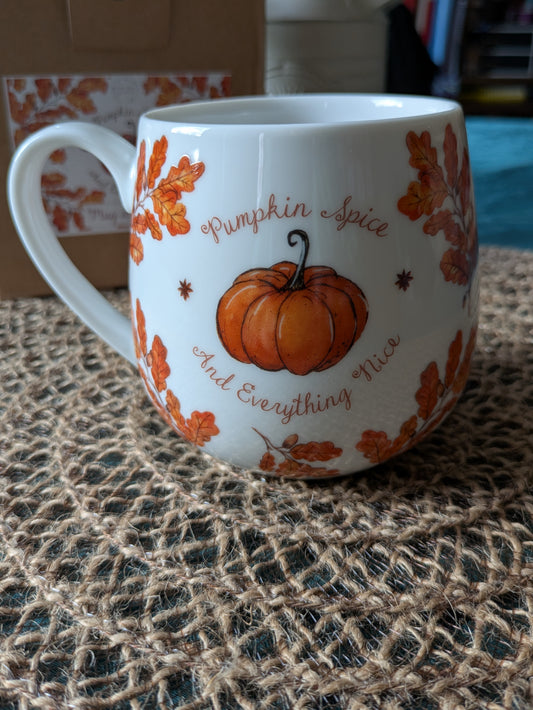 Mug d'Automne « Pumpkin Spice » de Caro From Woodland