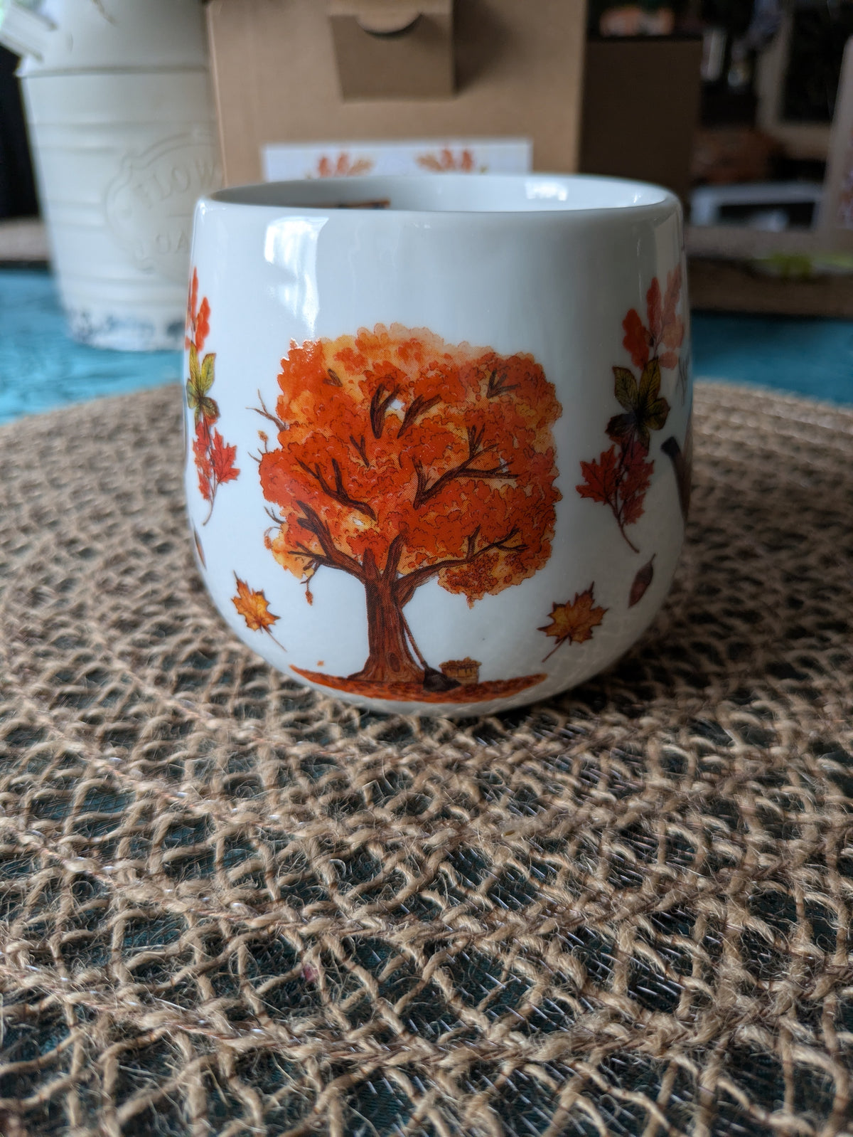 Mug d'Automne « Pumpkin Spice » de Caro From Woodland